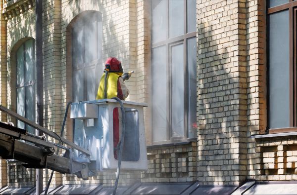 Brick Facade Cleaning in Niles