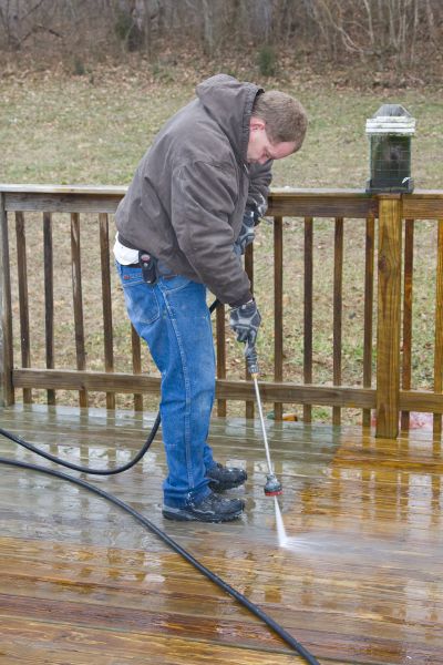 Balcony Power Washing in Niles