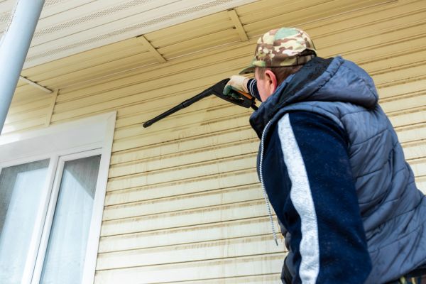 Vinyl Siding Pressure Cleaning in Niles