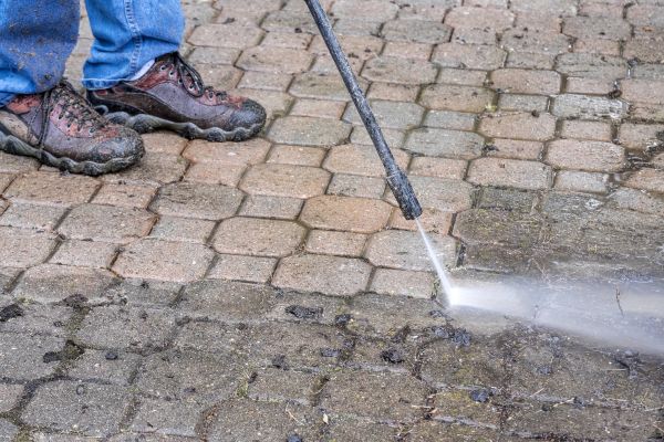 Stone Patio Cleaning in Niles