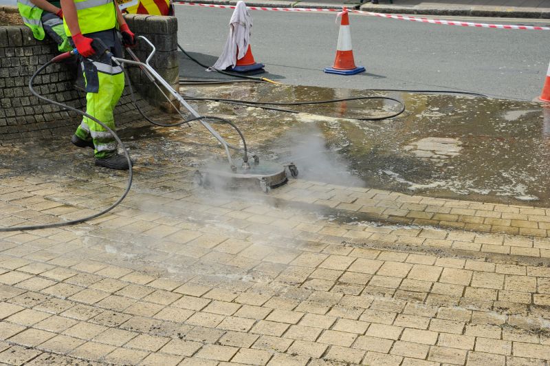 Commercial Pressure Washing detail